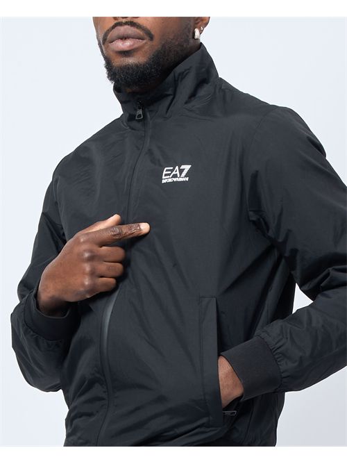 Blouson aviateur EA7 avec logo et zip EMPORIO ARMANI EA7 | 7M000424-AF13569UC001